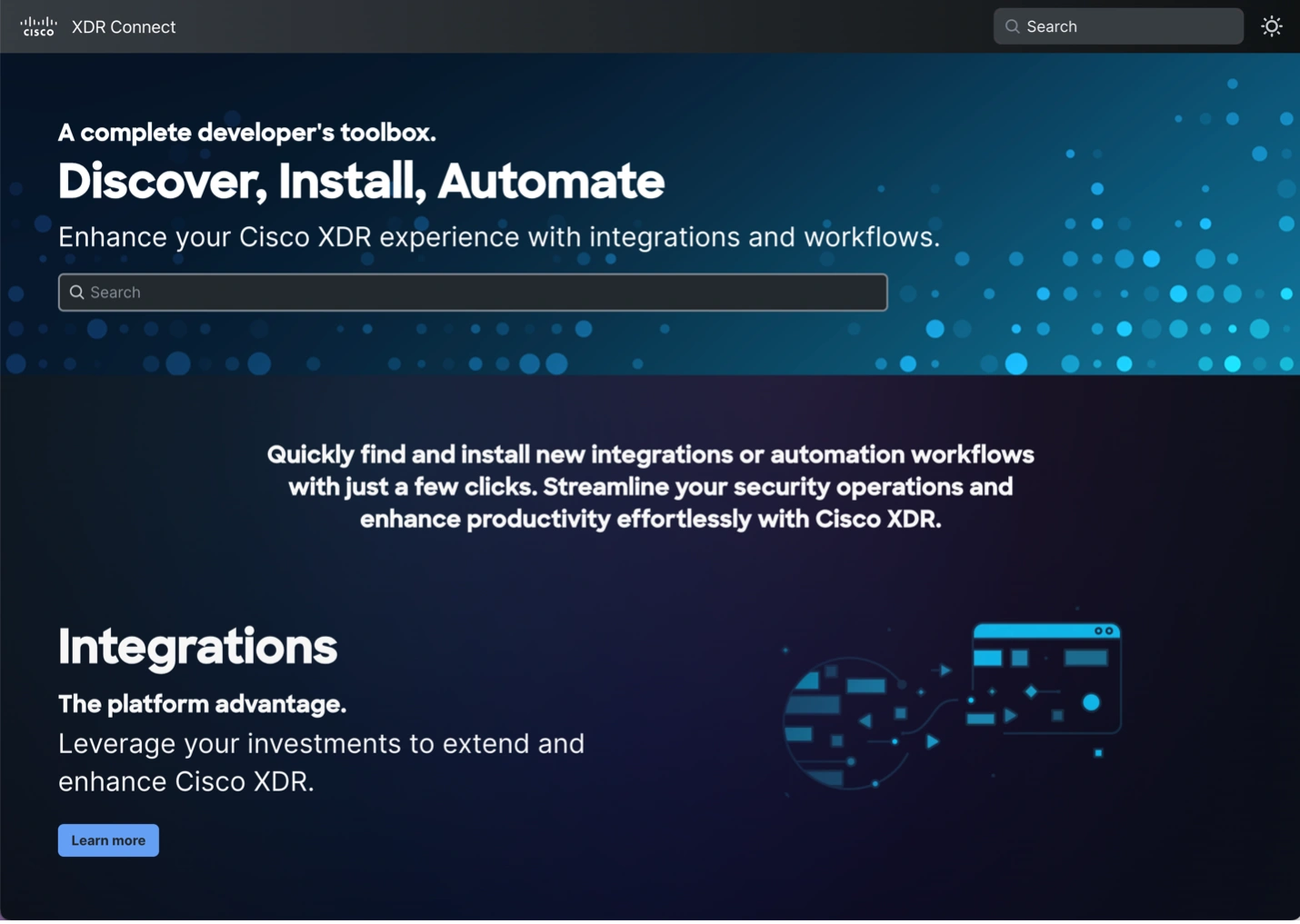 XDR Connect developer's toolbox