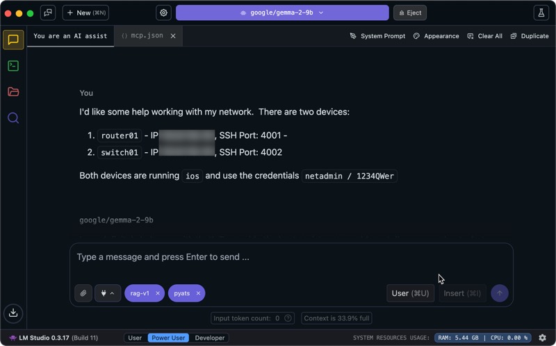 Telling the LLM about my devices