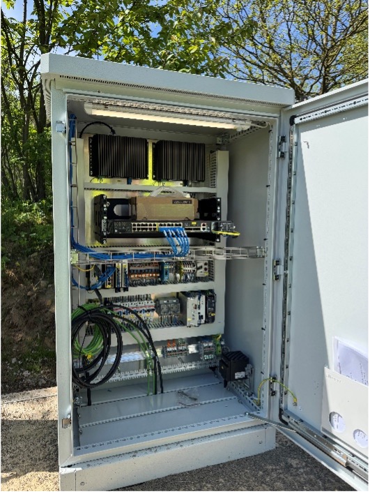 Road cabinet with industrial switches Cisco