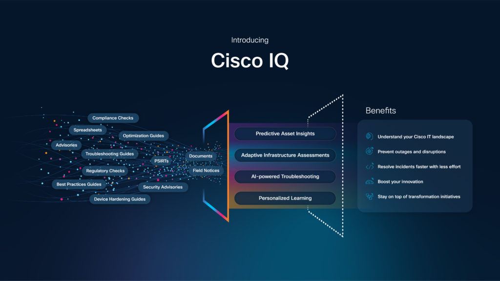 Das ferramentas à inteligência: a filosofia de engenharia do Cisco IQ
