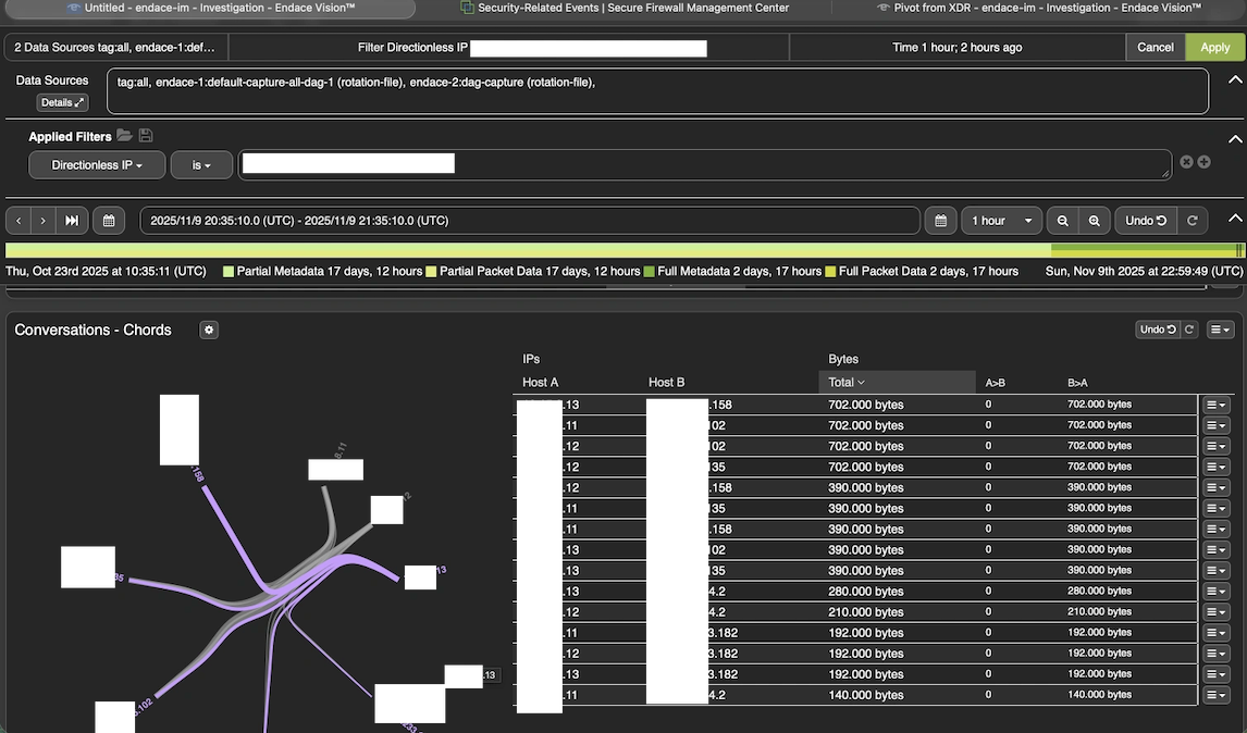 Cisco Live Melbourne DOS Endace