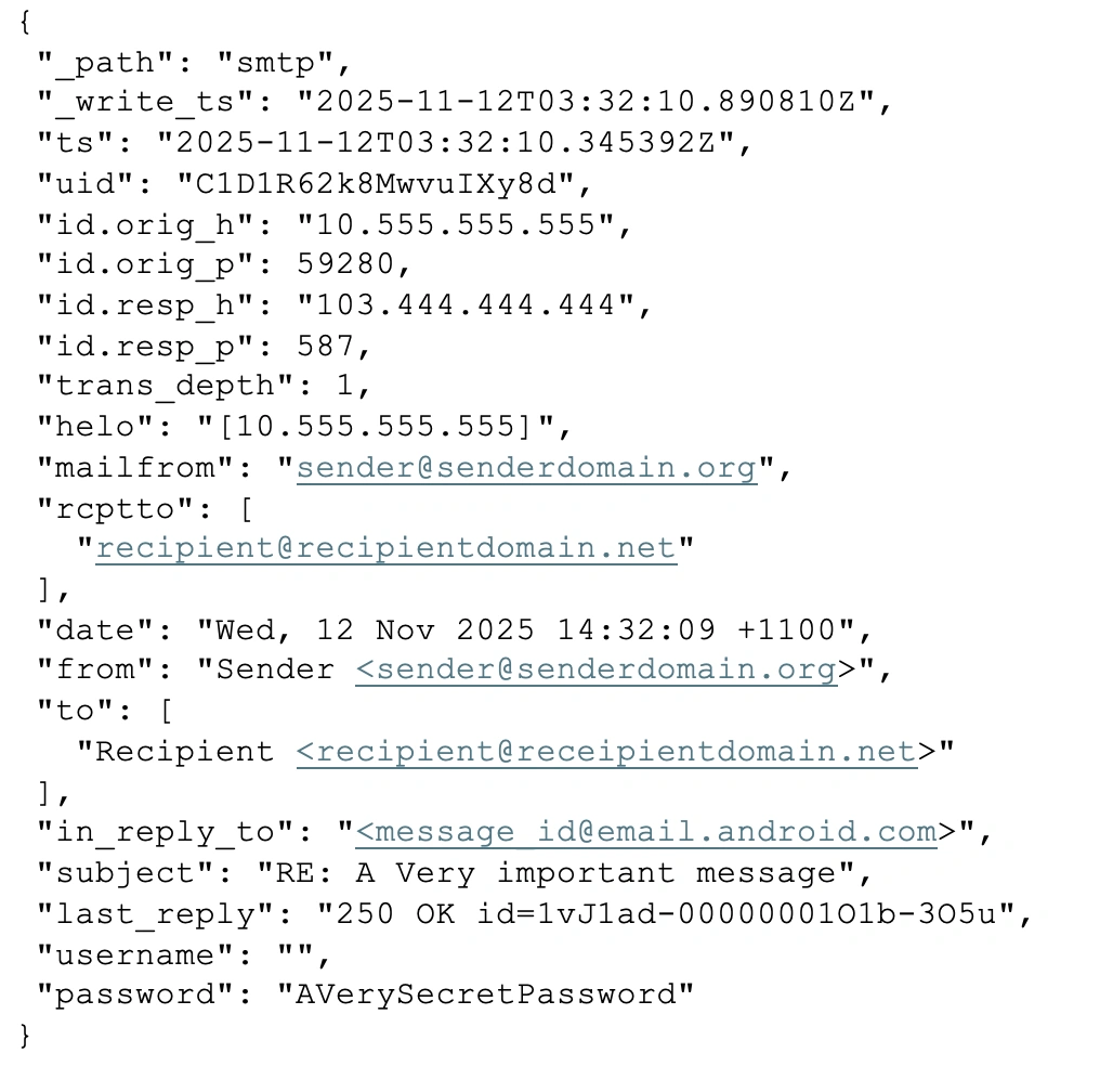 CLAPJ Splunk empty fields code block