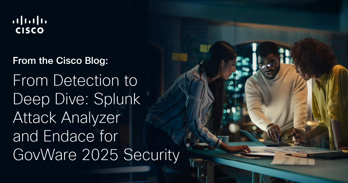 Od detekce k hloubkové analýze: Splunk Attack Analyzer a Endace pro bezpečnost na GovWare 2025