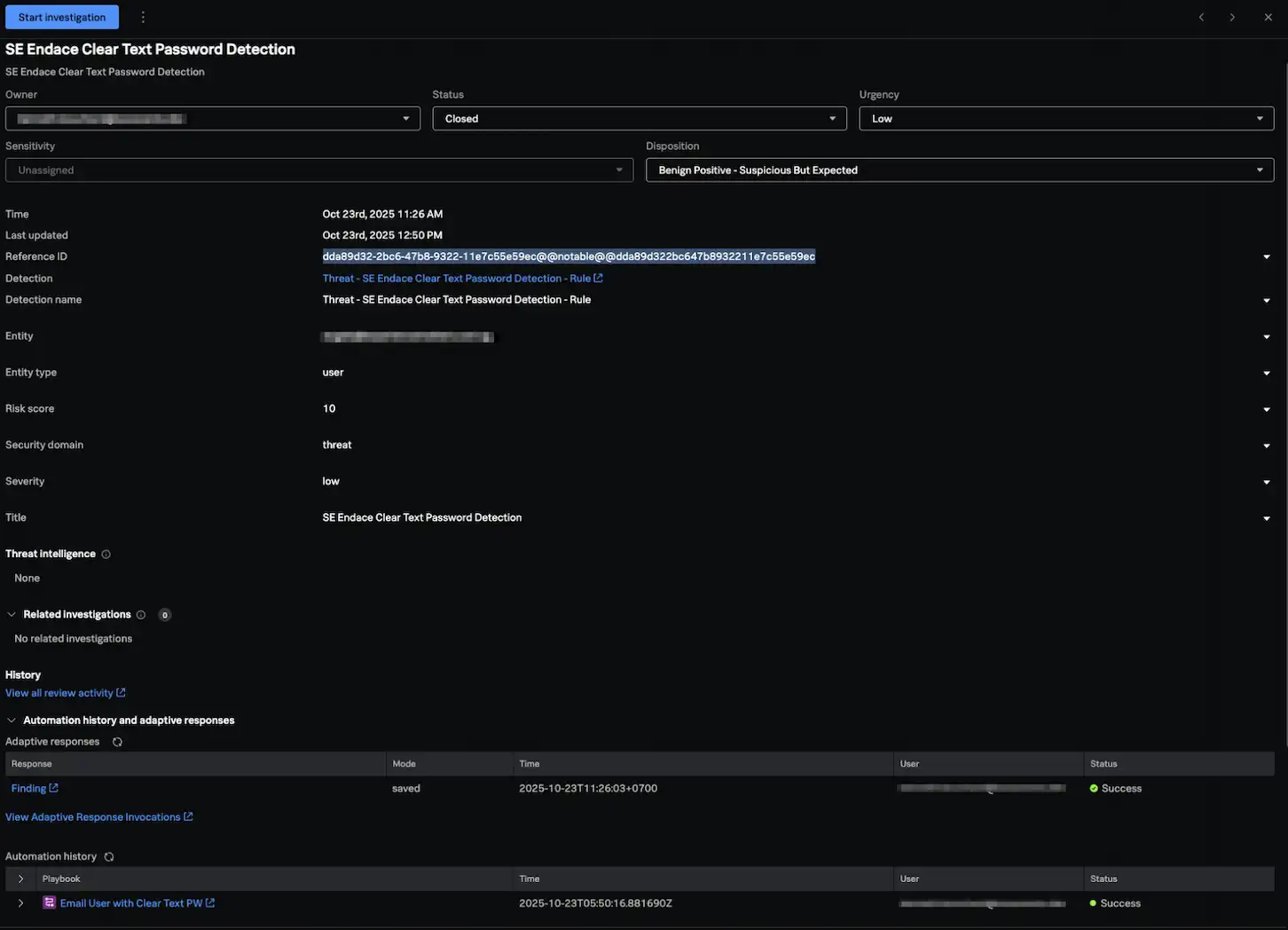 GovWare 2025 SE Endace Clear Text Password Detection