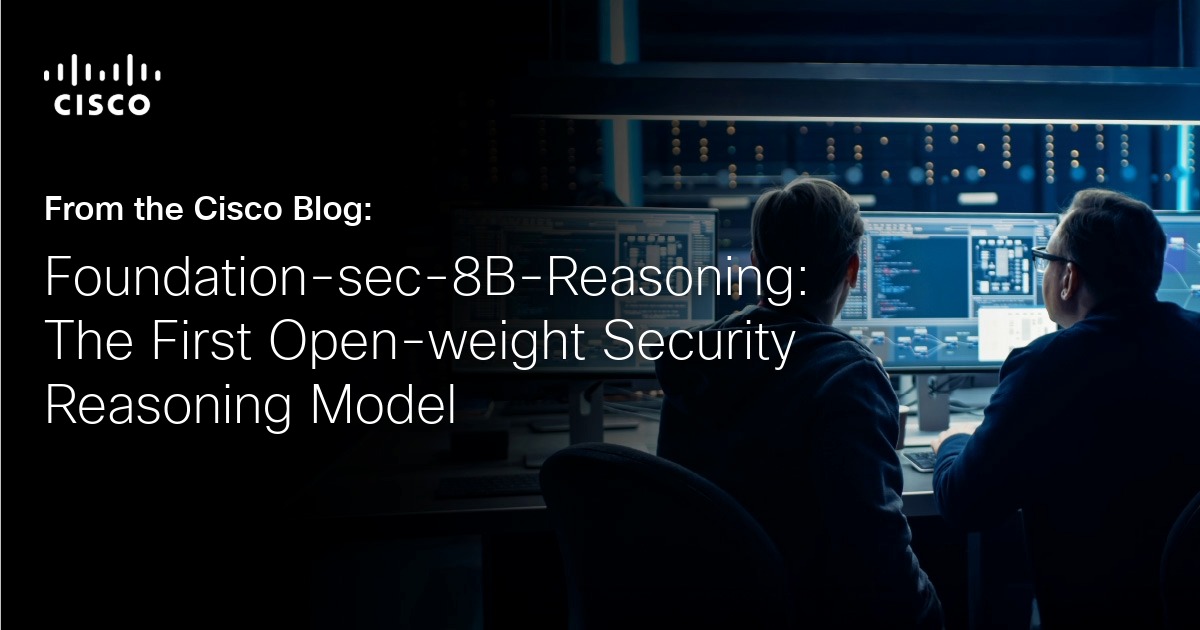 Foundation-sec-8B-Reasoning: The First Open-weight Security Reasoning Model