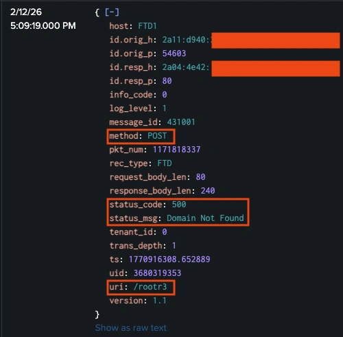 HTTP Advanced log -2