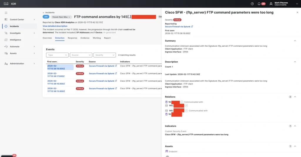 XDR Detection overview