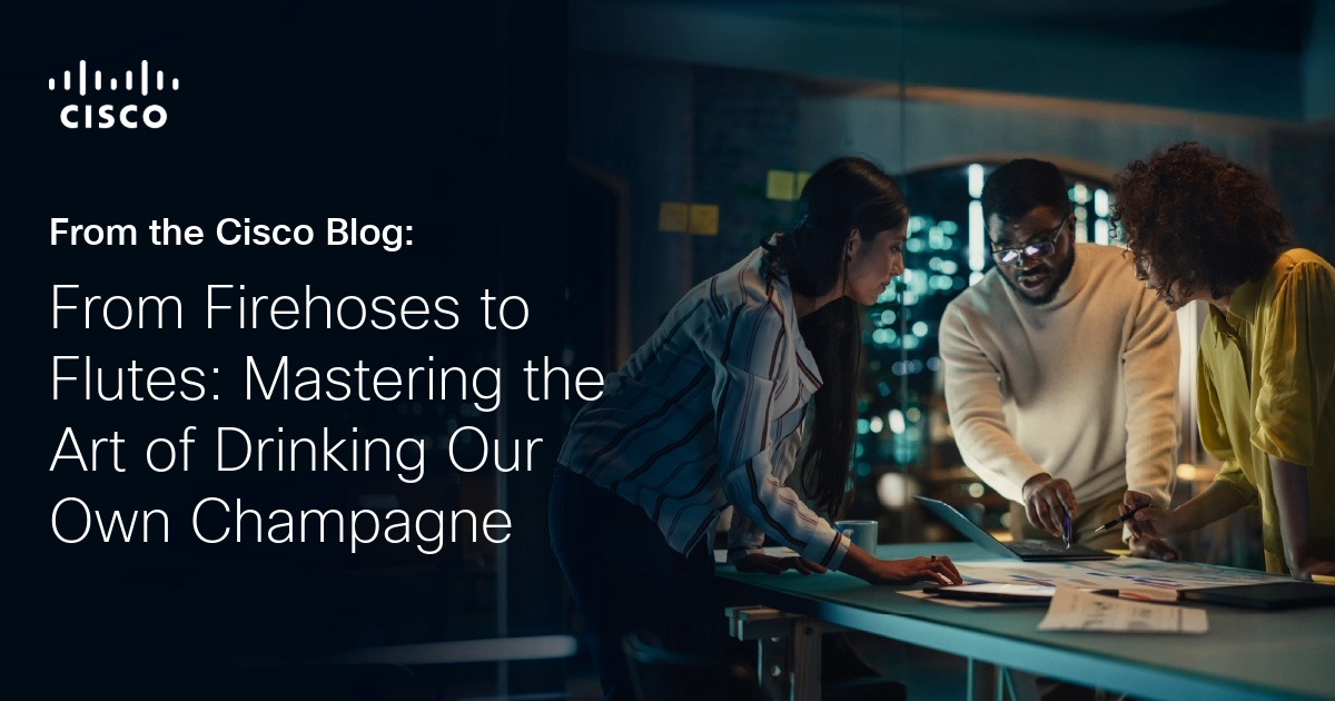 From Firehoses to Flutes – Mastering the Art of Drinking Our OwnChampagne