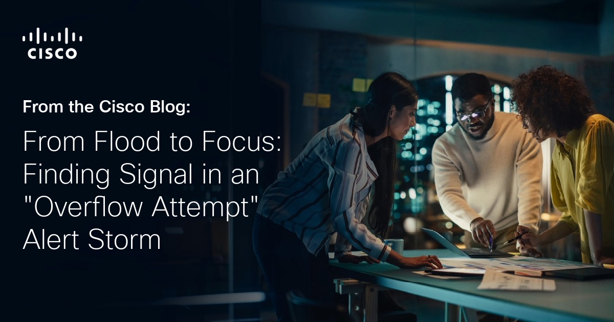 From Flood to Focus: Finding Signal in an “Overflow Attempt” Alert Storm