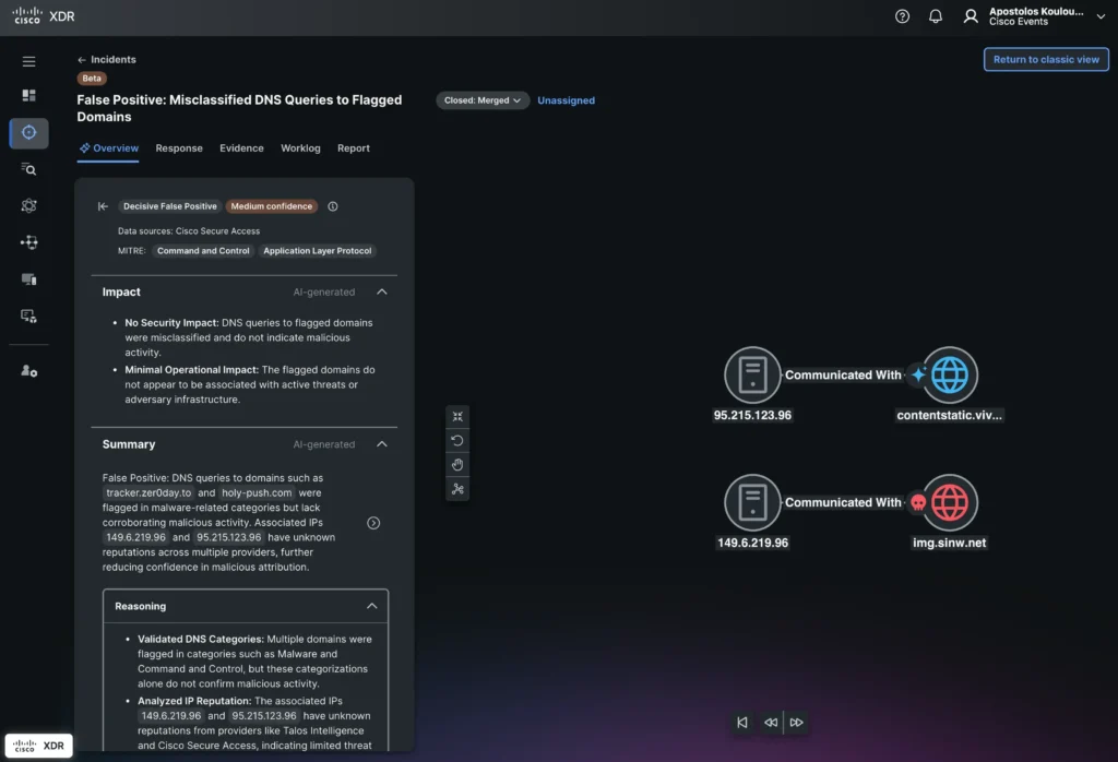 XDR Incident Overview