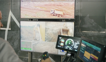 Aterpa’s tele-remote operations used for dam decommission in Brazil.
