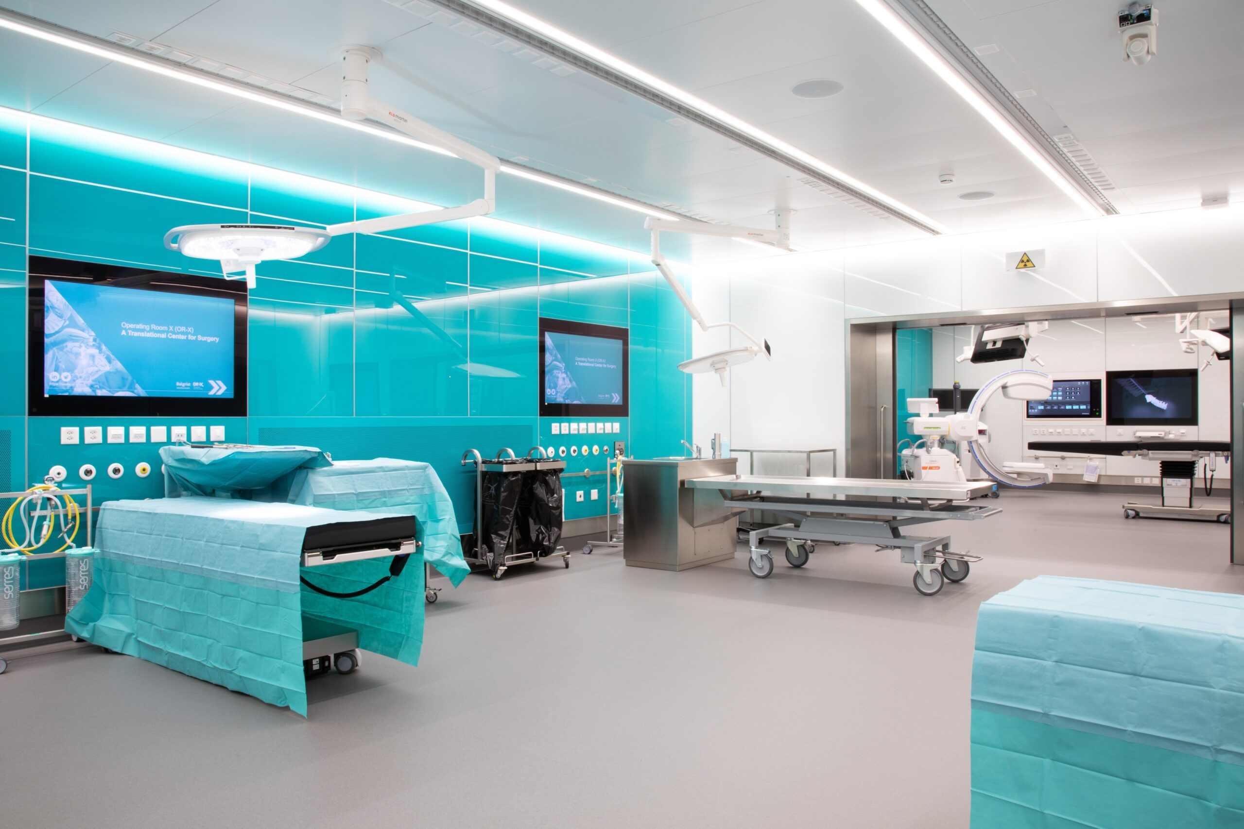 A surgical room.