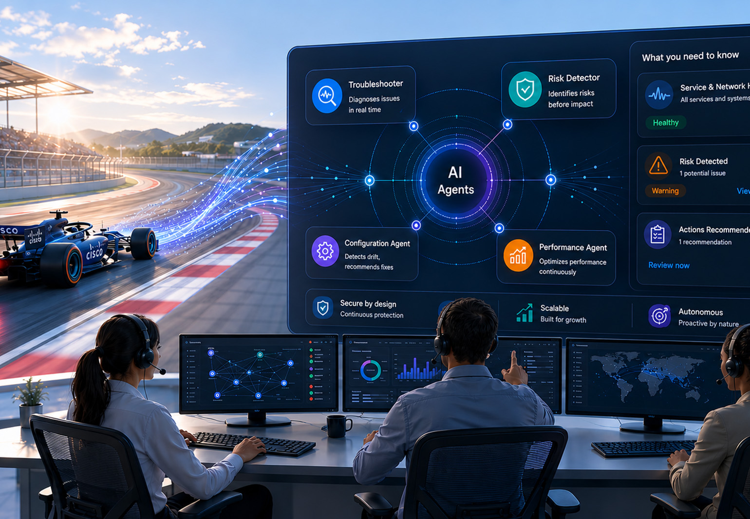 The path to autonomous networking: Meet the agents helping win the AIOps race — GLOBAL — Aslikannih