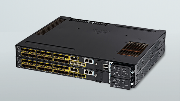 Photo of a Catalyst IE9300 Rugged Series Switch