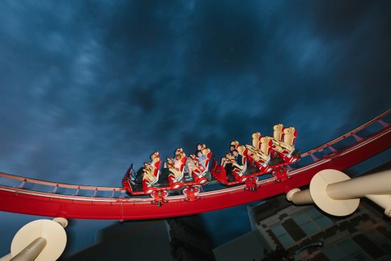 roller coaster at CLUS