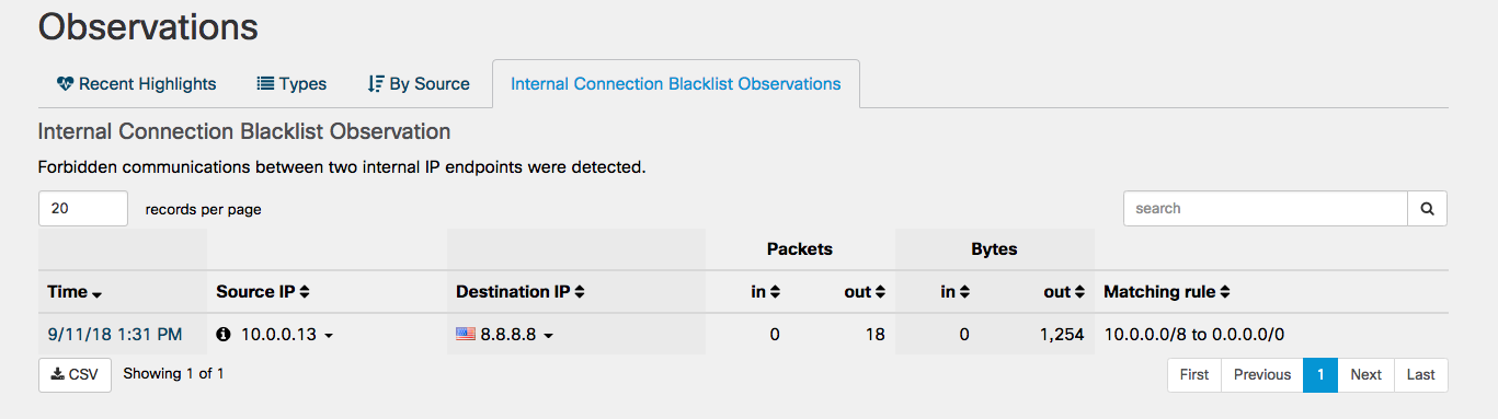 Now to test this new ruleset, I will attempt two RDP connections within my Lab.  The first will be a lateral connection to another host on the 10.0.0.0/8 subnet and the second to an external IP residing on the public Internet.