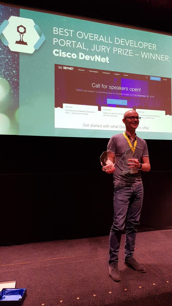 Tom Davies DevPortal Award