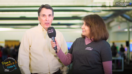 Joel_King_Silvia_Spiva_interview_DevNet_Create_Cisco_Partner