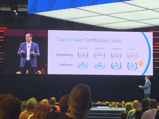 Chuck announces DevNet Certs