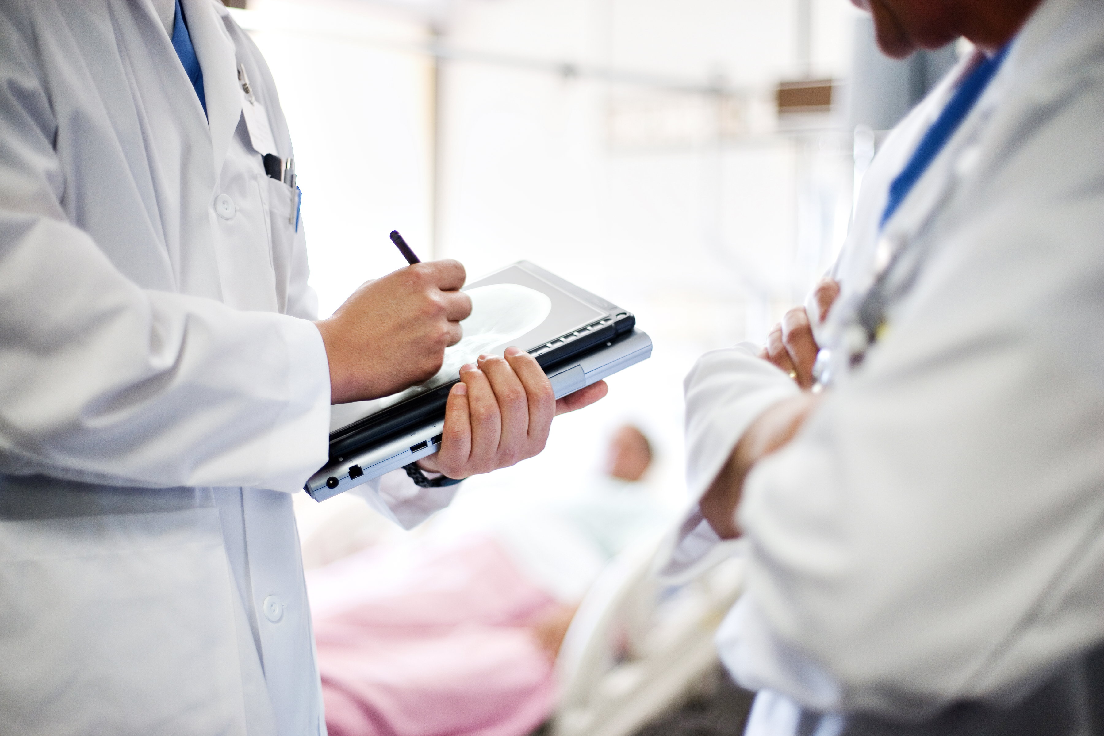 Problem Solvers at hospital collaborating