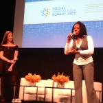 Barbara Bush and Adanna Chukwuma