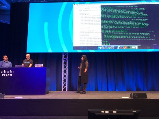 Cisco Live Europe Developer Demo Hank Adrian Susie