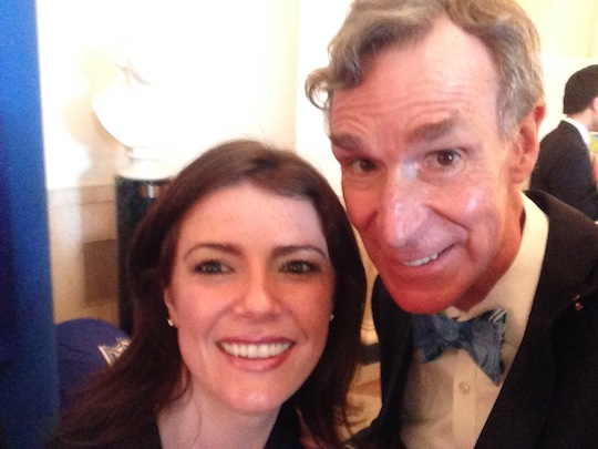 Selfie with Bill Nye the Science Guy