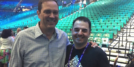 Rodney With Chuck Robbins