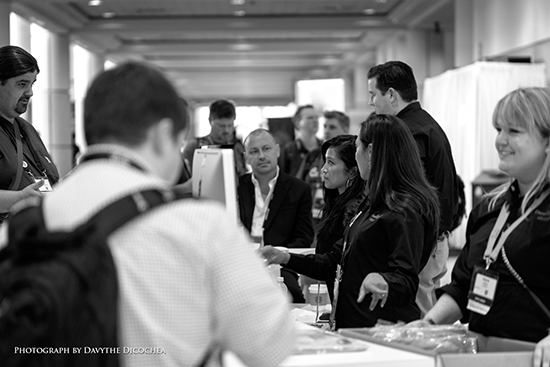 The Social Media Hub in action.