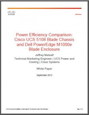 Dell vs UCS Power