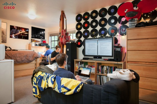 Kids looking at multiple screens