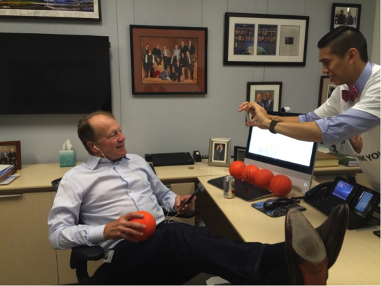 John Chambers and Justin