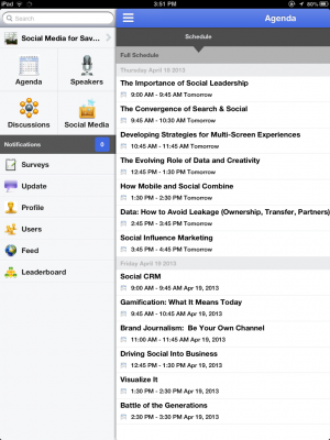 SMSM Mobile Screenshot