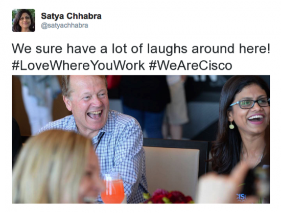 LoveWhereYouWork example