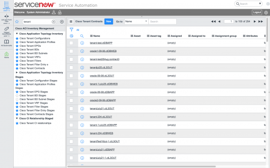 ServiceNow Cisco ACI Topology View Aug 2016