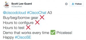 Systems Engineer Scott Lee-Guard dCloud