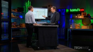 Nicolas Delecroix in the TechWiseTV Lab