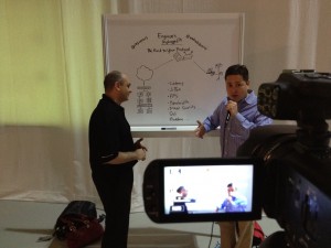 Andre Leibovici and Chuck Histrius on Engineers Unplugged at VMworld Barcelona.