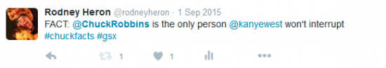 Chuck Fact Kanye