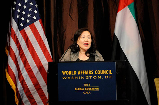 Cisco honored at World Affairs Council gala