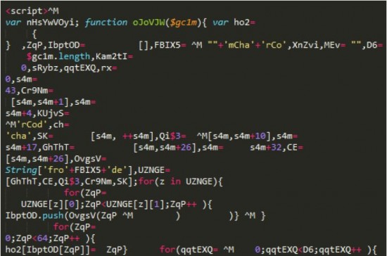 Obfuscated Javascript